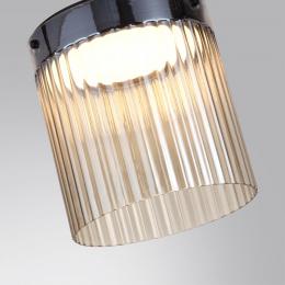 Odeon light 5047/20LC L-VISION ODL24 303 черный/светл.янтарный/металл/стекло Потолочный светильник LED 20W 4000К 2238Лм PILLARI  - 6 купить